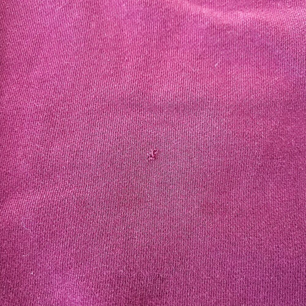 Croft and Barrow Moose Sweatshirt Mens XL Embroidered Vintage Burgundy Hunting - Picture 6 of 10